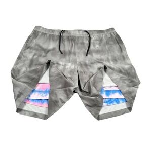 Lined Shorts hubbies The Cloud Breaks 7" Athlounger Compression 2XL NWOT
